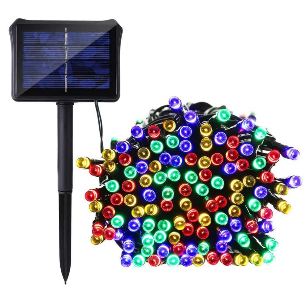 100 Led Solar String Light- Multi Color