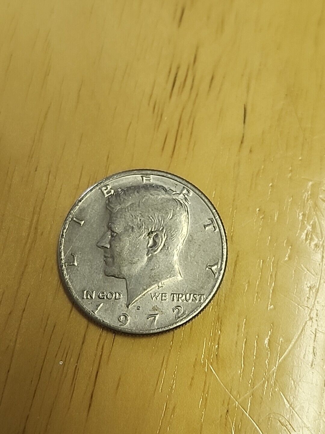 1972-D 50C Kennedy Half Dollar