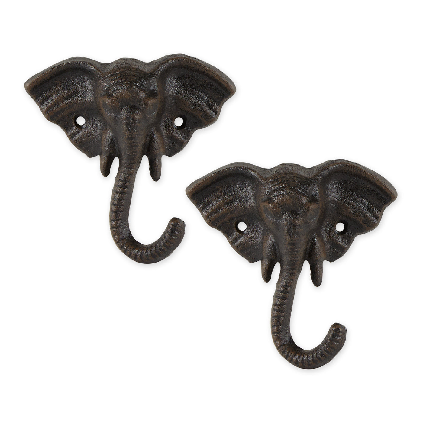 ELEPHANT WALL HOOK SET OF 2