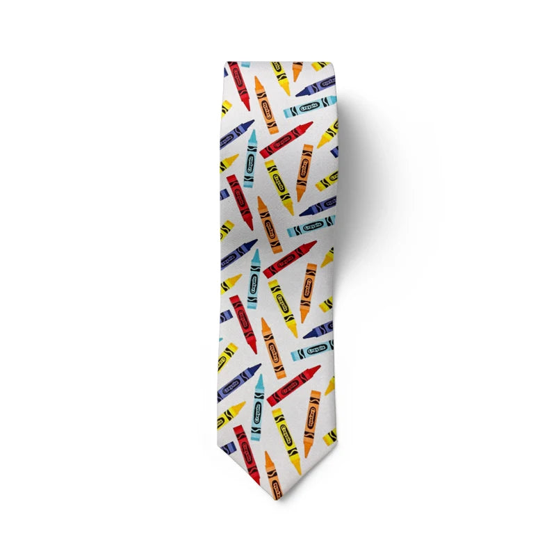 Man Tie Colorful Funny Slim Peacock Nylon Necktie Suit Men Business Wedding Leisure Neck Ties