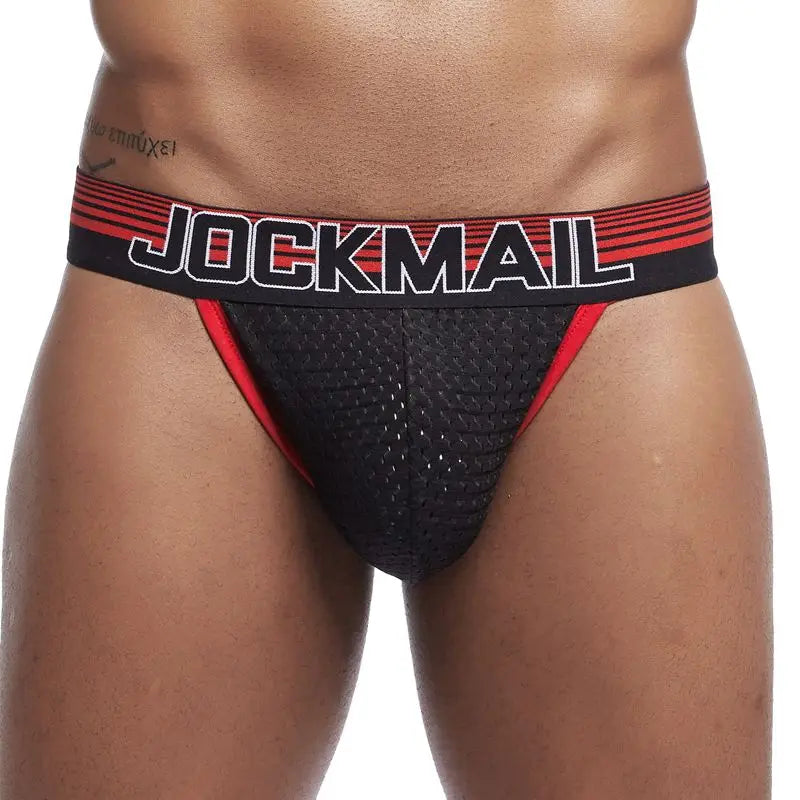 Jockmail Underwear Men Underwear Jockstraps Breathable Mesh