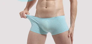 Men's Modal Hot Seamless Breathable Soft Sport  Boxer Underwear