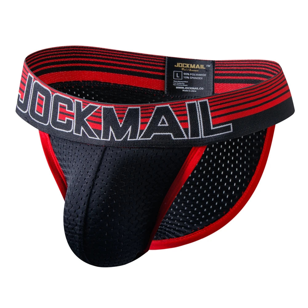 Jockmail Underwear Men Underwear Jockstraps Breathable Mesh