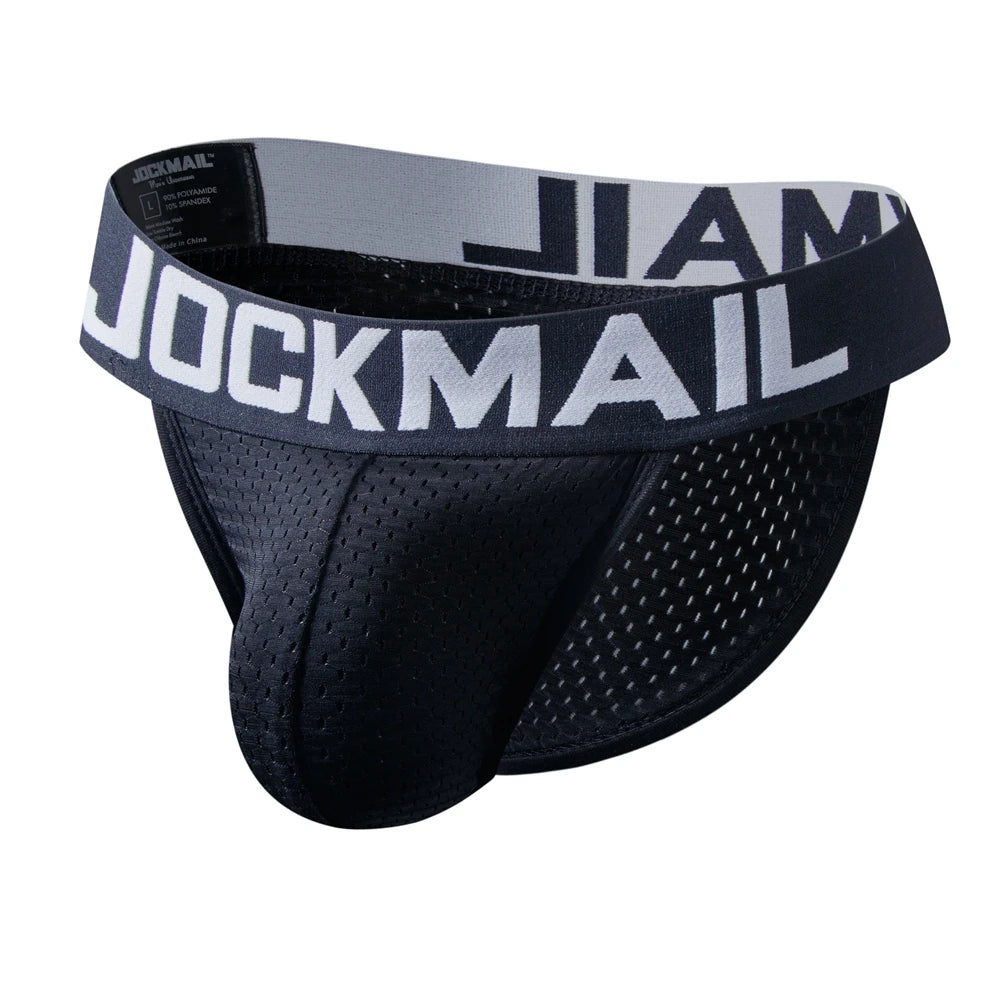 Jockmail Underwear Men Underwear Jockstraps Breathable Mesh