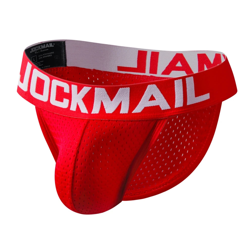 Jockmail Underwear Men Underwear Jockstraps Breathable Mesh