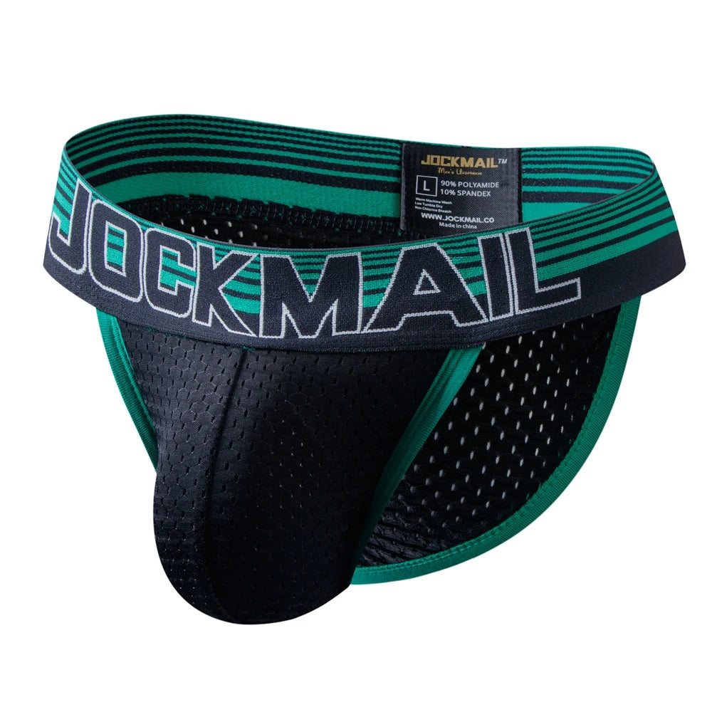 Jockmail Underwear Men Underwear Jockstraps Breathable Mesh