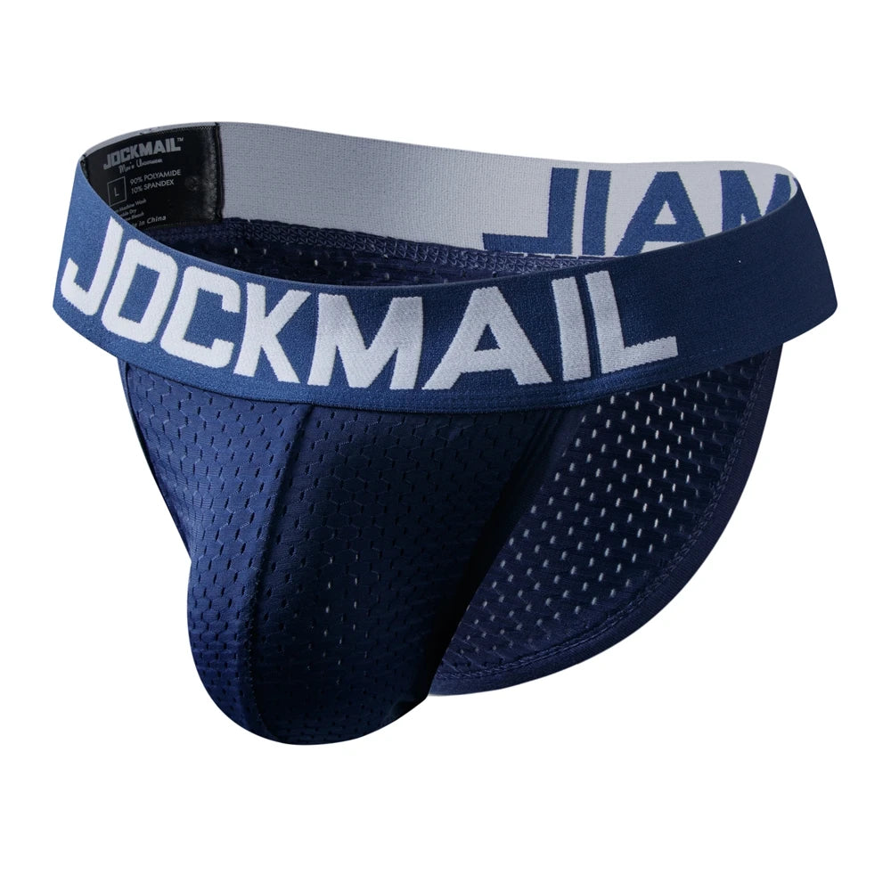 Jockmail Underwear Men Underwear Jockstraps Breathable Mesh