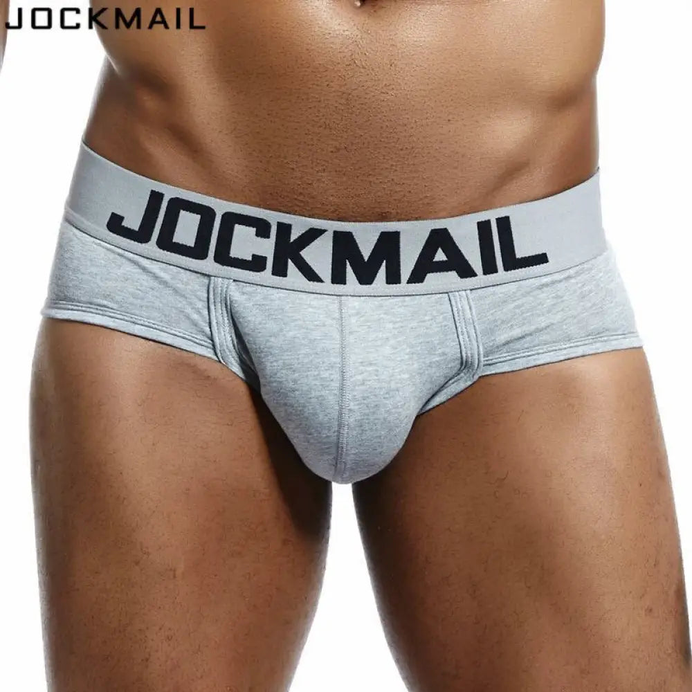 Jockmail Brand Mens Underwear Briefs Sexy Cuecas Calzoncillos Hombre Slip Gay Sleepwear Breathable