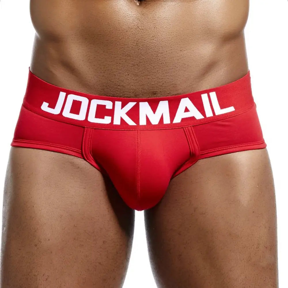 Jockmail Brand Mens Underwear Briefs Sexy Cuecas Calzoncillos Hombre Slip Gay Sleepwear Breathable