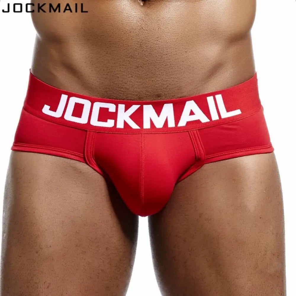 Jockmail Brand Mens Underwear Briefs Sexy Cuecas Calzoncillos Hombre Slip Gay Sleepwear Breathable