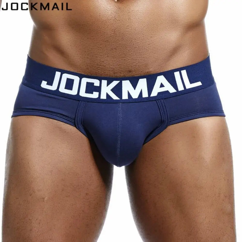 Jockmail Brand Mens Underwear Briefs Sexy Cuecas Calzoncillos Hombre Slip Gay Sleepwear Breathable