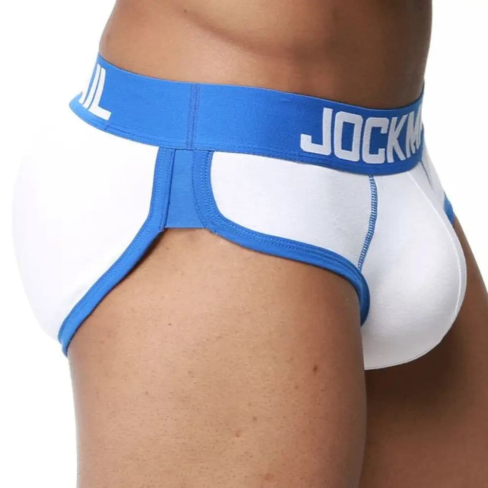 Jockmail Sexy Men Underwear Penis And Butt Hip Enhancer Push Up Cup Padded Gay Underwear Boxer