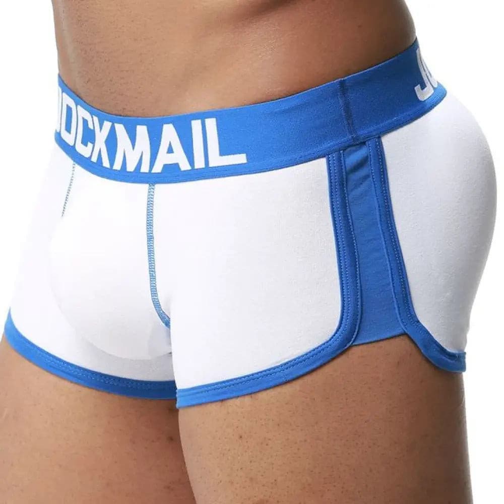 Jockmail Sexy Men Underwear Penis And Butt Hip Enhancer Push Up Cup Padded Gay Underwear Boxer