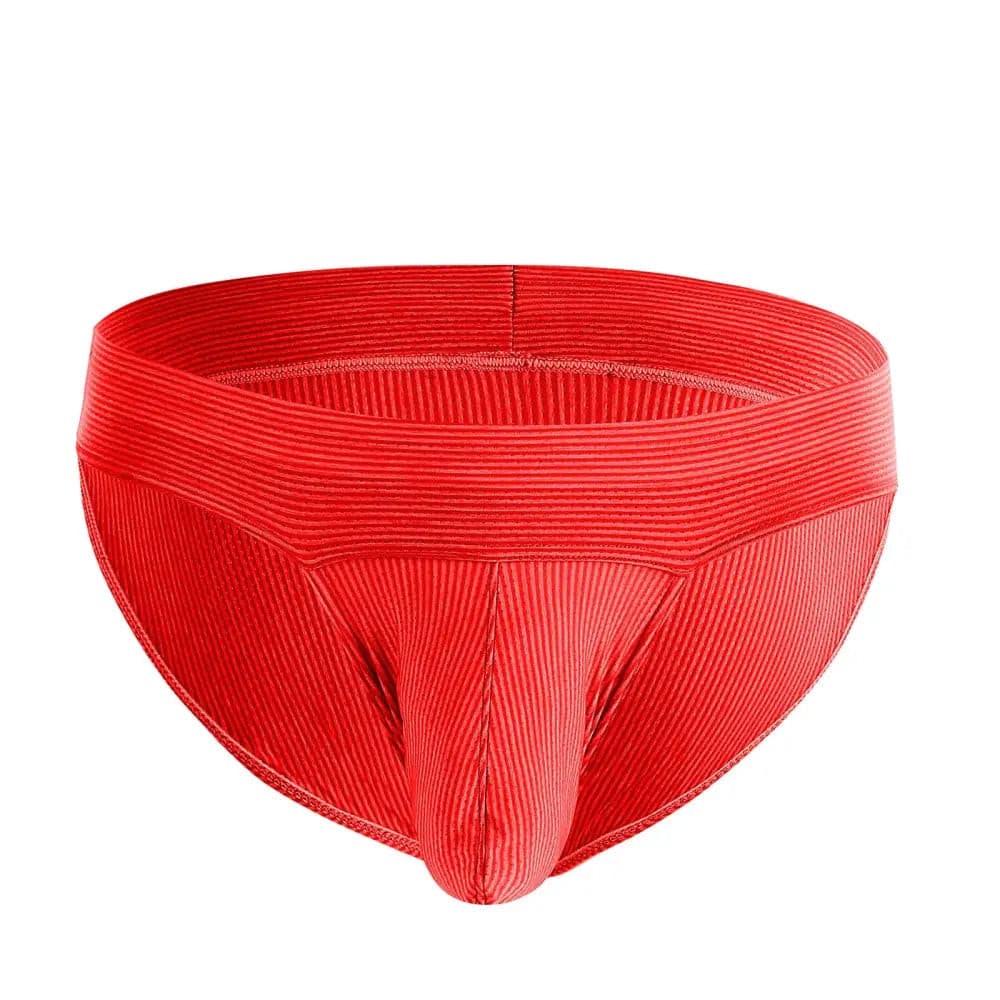 Mens Briefs Underwear Big Pouch Clever Menmode Red / Xxl