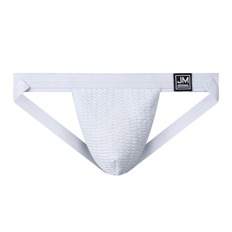 JOCKMAIL Men's Underwear Jockstrap Athletic Supporters Low Rise Stretch Performance Jock Strap