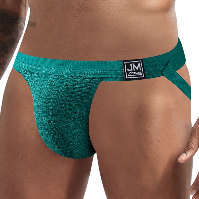 JOCKMAIL Sexy Underwear Men Jockstrap Green