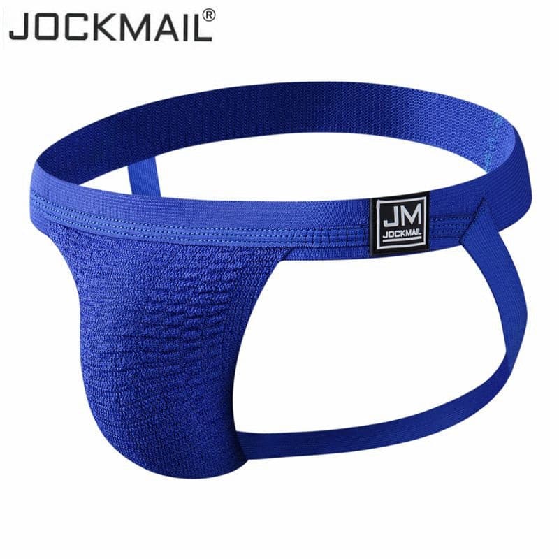 JOCKMAIL Men's Underwear Jockstrap Athletic Supporters Low Rise Stretch Performance Jock Strap