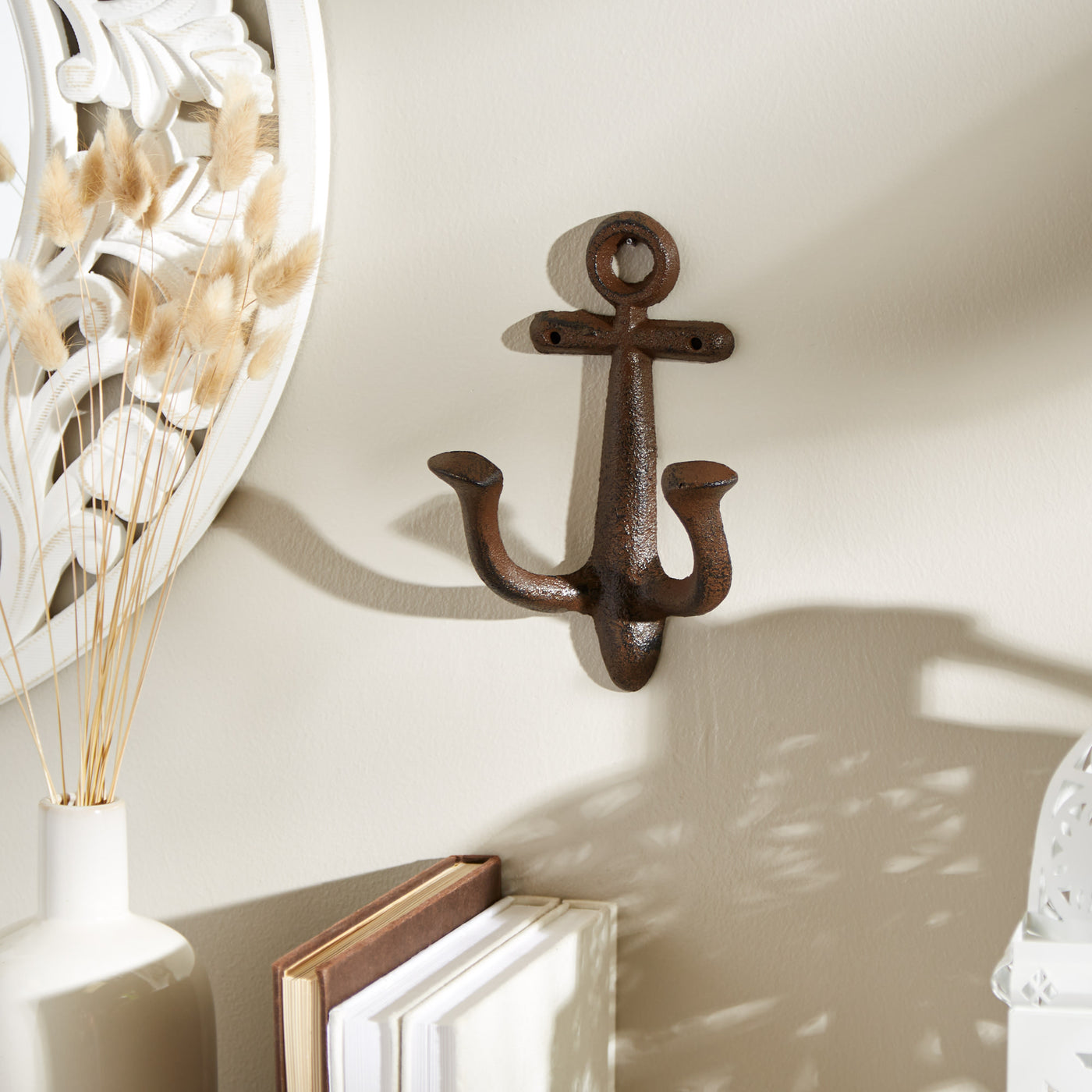 ANCHOR CAST IRON WALL HOOK