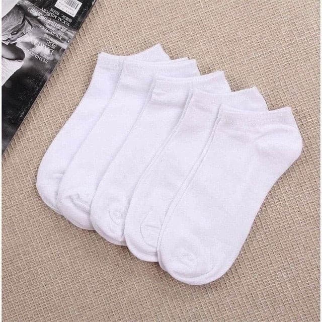 Men's Ankle No Show Socks Pack of 5