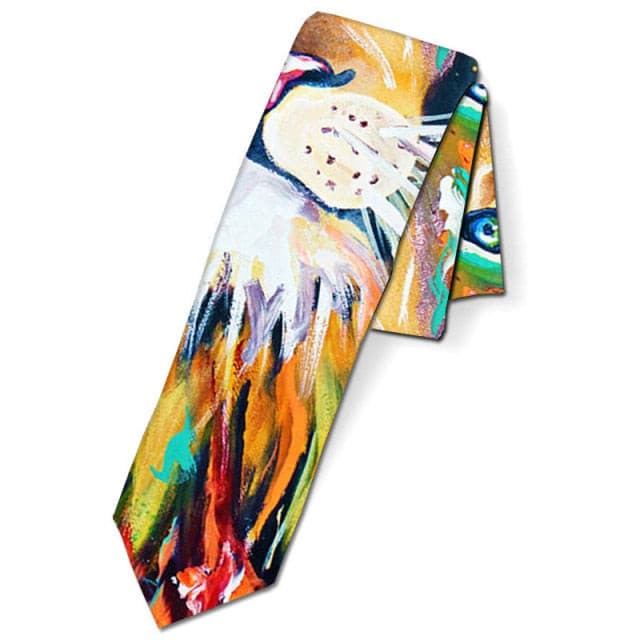 Men's Tie Suit Accessories Neck Ties Printed Polyester Ties for Men Necktie Casual Funny