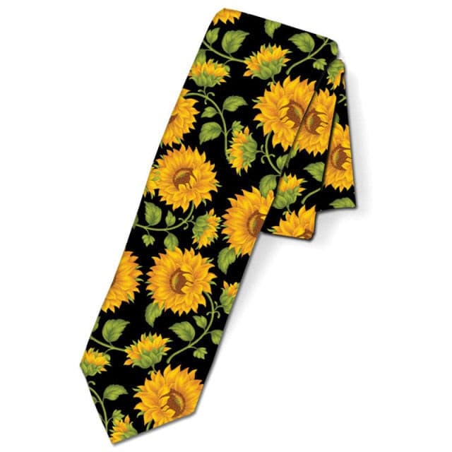 Men's Tie Suit Accessories Neck Ties Printed Polyester Ties for Men Necktie Casual Funny