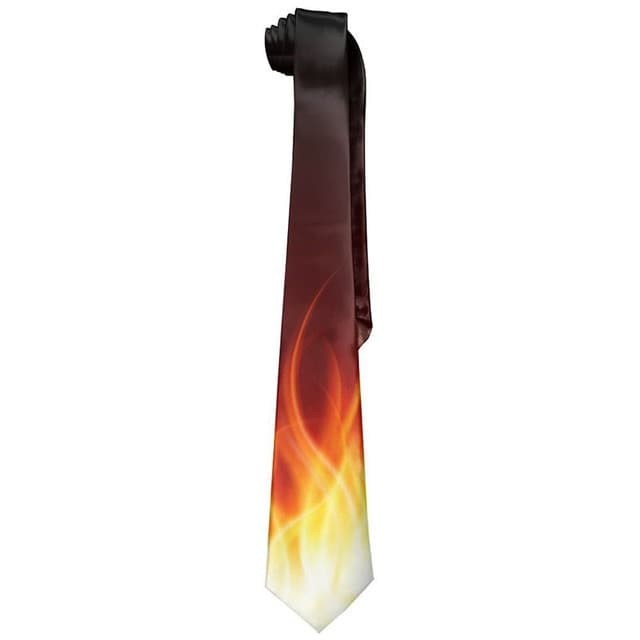 Men's Novelty Tie Flame